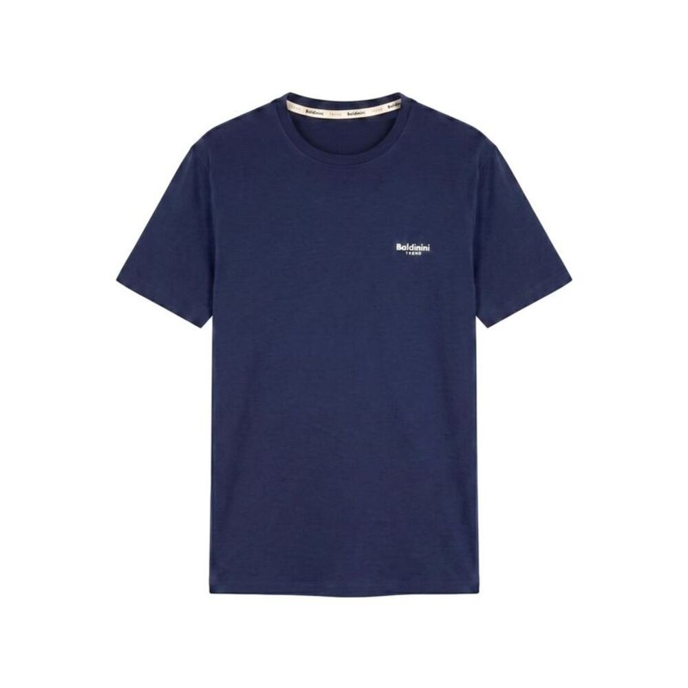 Baldinini Trend Blue Cotton Men Men's T-shirt